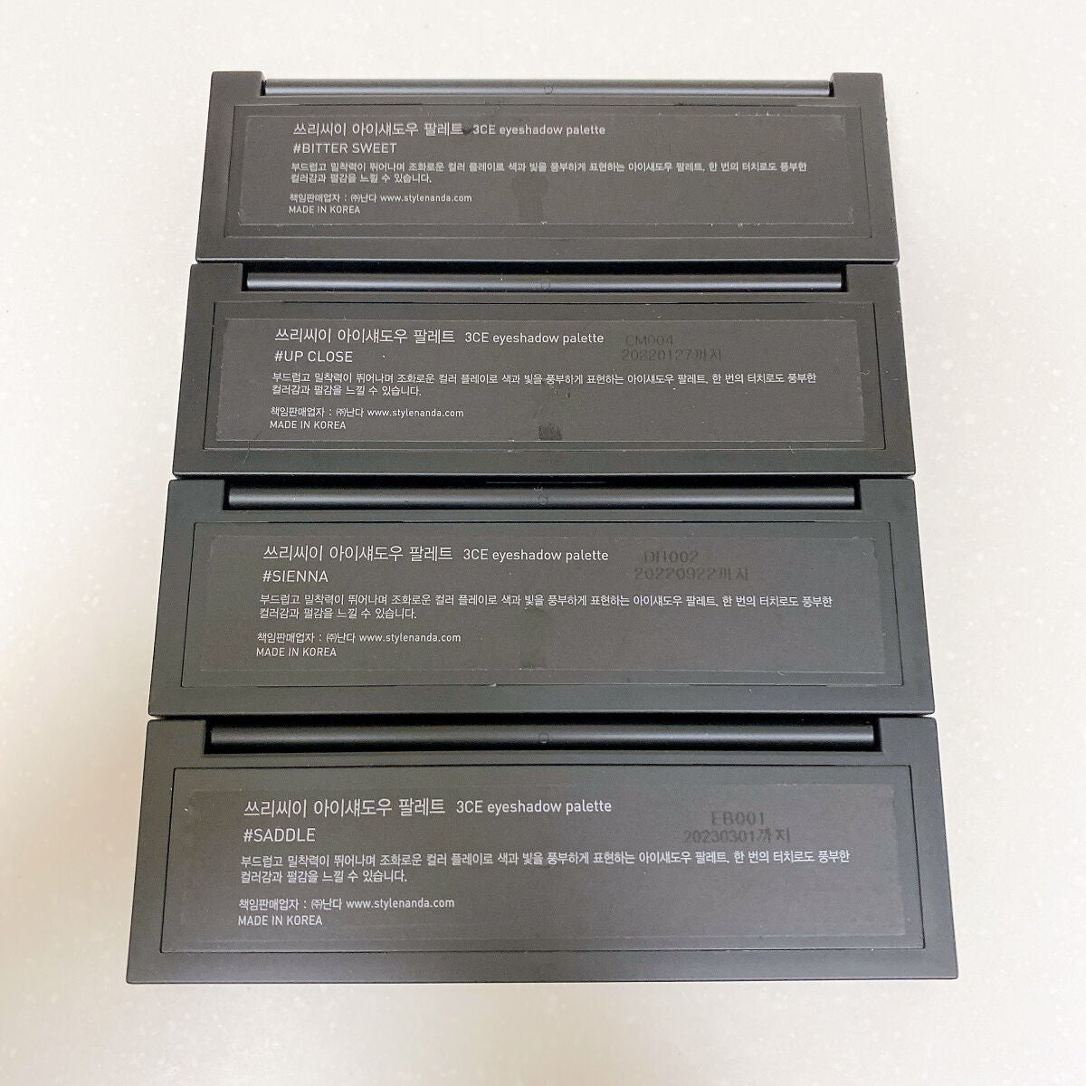 EYE SHADOW PALETTE /3CE/アイシャドウパレットを使ったクチコミ(4枚目)