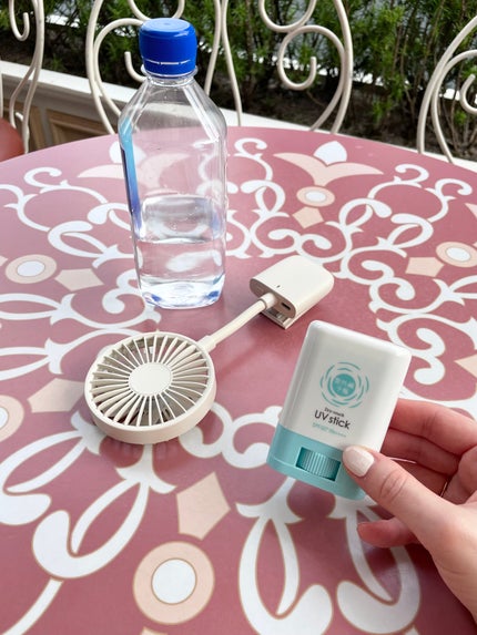 紫外線予報 さらさらUVスティックF/紫外線予報/日焼け止めスティックを使ったクチコミ(3枚目)
