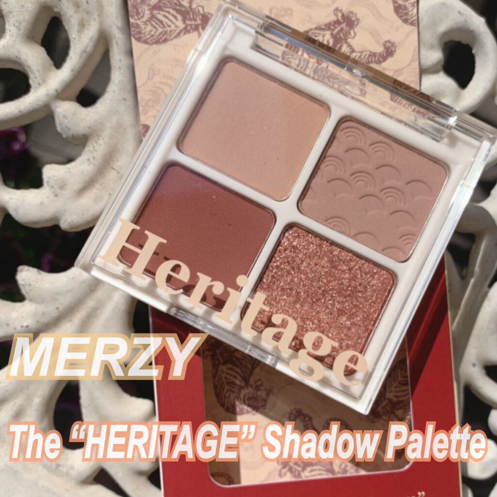 ザ ヘリテージ シャドウパレット/MERZY/アイシャドウパレットを使ったクチコミ(1枚目)