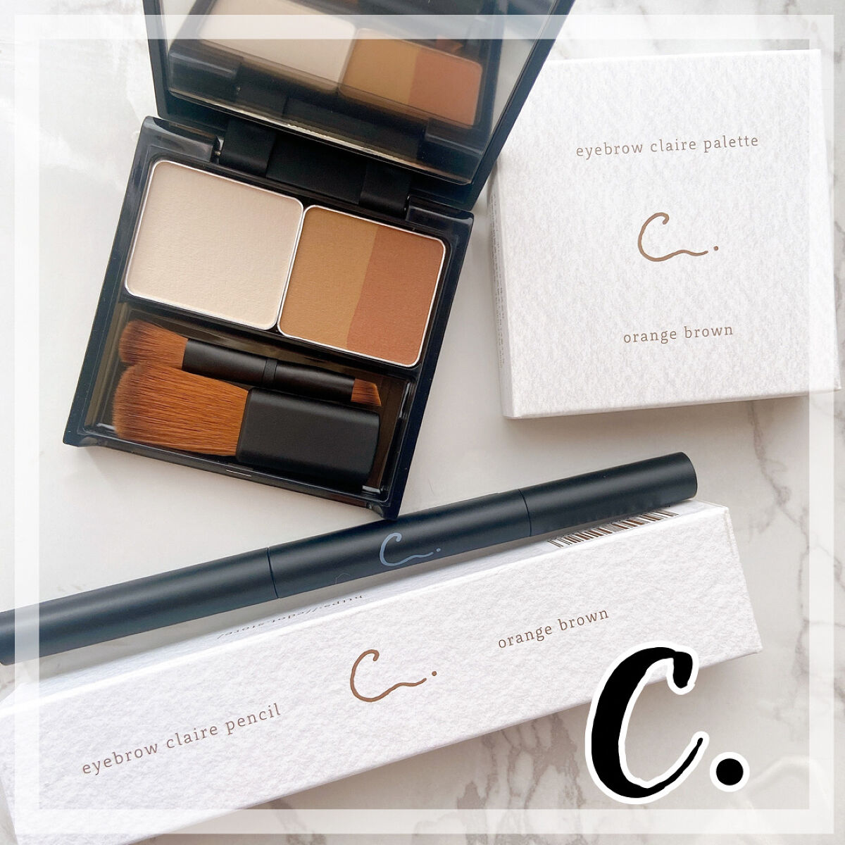 クレールパレット/C./パウダーアイブロウを使ったクチコミ（1枚目）