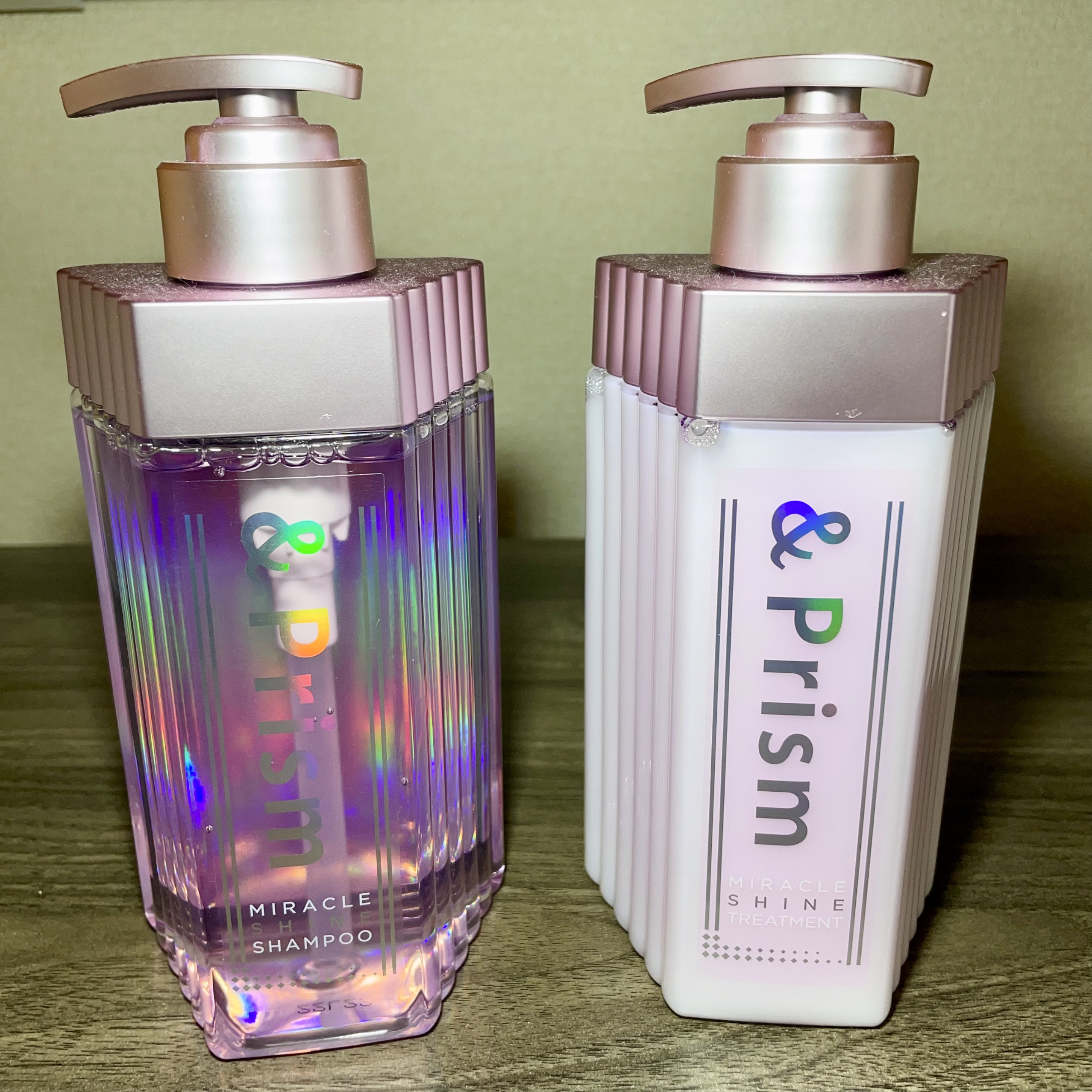 ミラクル シャイン シャンプー/ヘアトリートメント/&Prism/市販シャンプーを使ったクチコミ（1枚目）