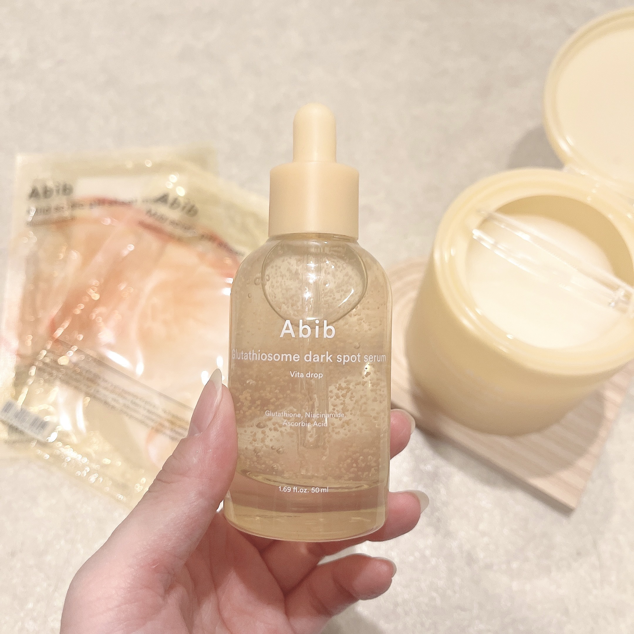 アビブ　グルタチオンソームダークスポットセラムビタドロップ/Abib /美容液を使ったクチコミ（2枚目）