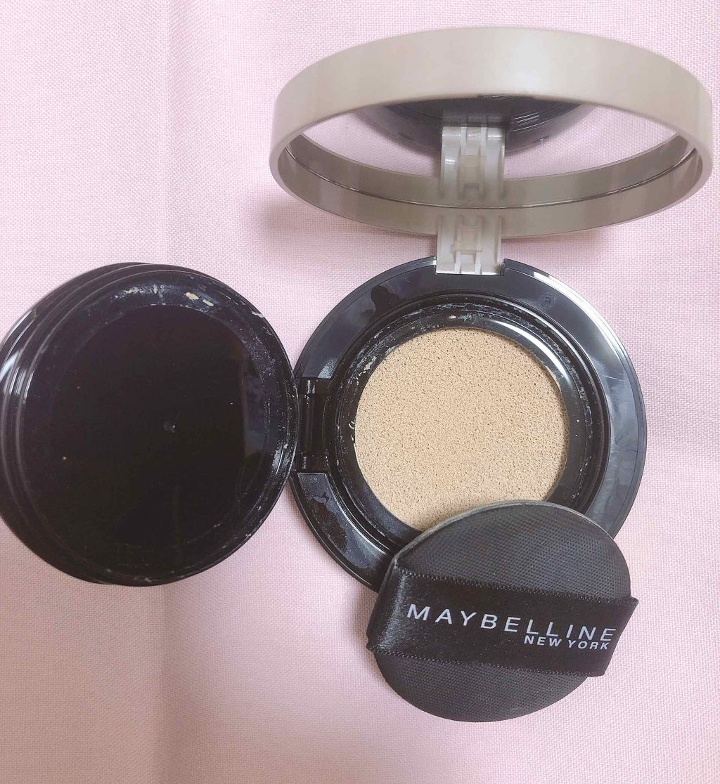 SP クッション ウルトラカバークッション BB/MAYBELLINE NEW YORK/クッションファンデーションを使ったクチコミ(2枚目)