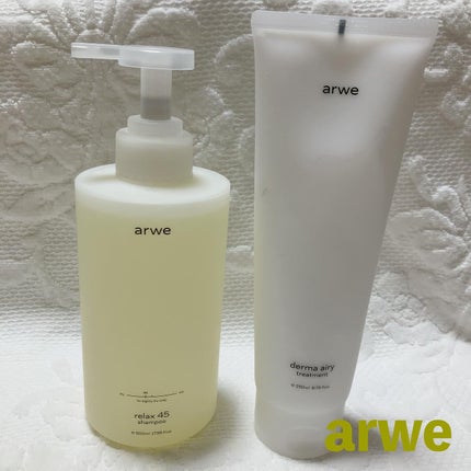 リラックス45シャンプー/arwe/市販シャンプーを使ったクチコミ(1枚目)