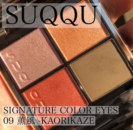 シグニチャー カラー アイズ/SUQQU/アイシャドウパレットを使ったクチコミ(1枚目)