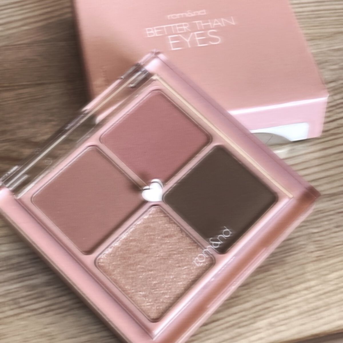 ベターザンアイズ/rom&nd/アイシャドウパレットを使ったクチコミ（1枚目）