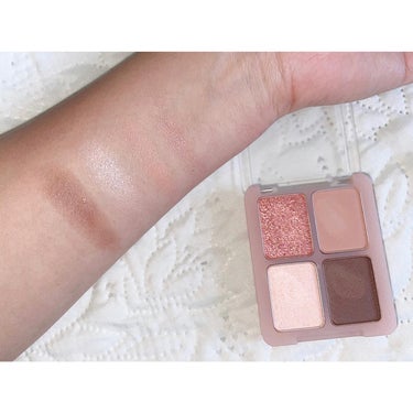 GLAM EYE SHADOW PINK BELLINI/U/CHOO/アイシャドウパレットを使ったクチコミ（3枚目）