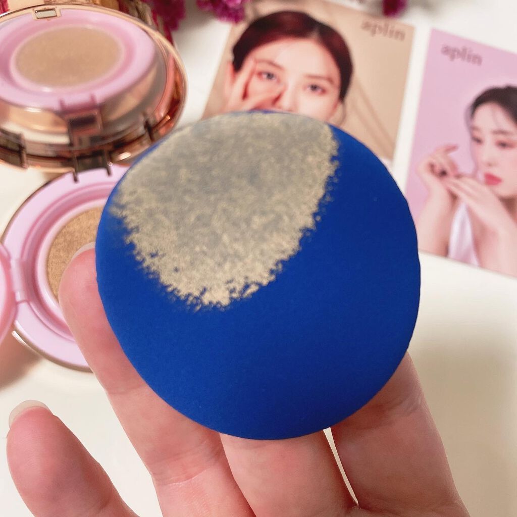 ピンクティーツリーカバークッション/APLIN/クッションファンデーションを使ったクチコミ(3枚目)