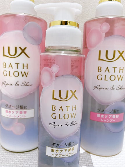 バスグロウ ストレート&シャイン シャンプー/トリートメント/LUX/市販シャンプーを使ったクチコミ(1枚目)