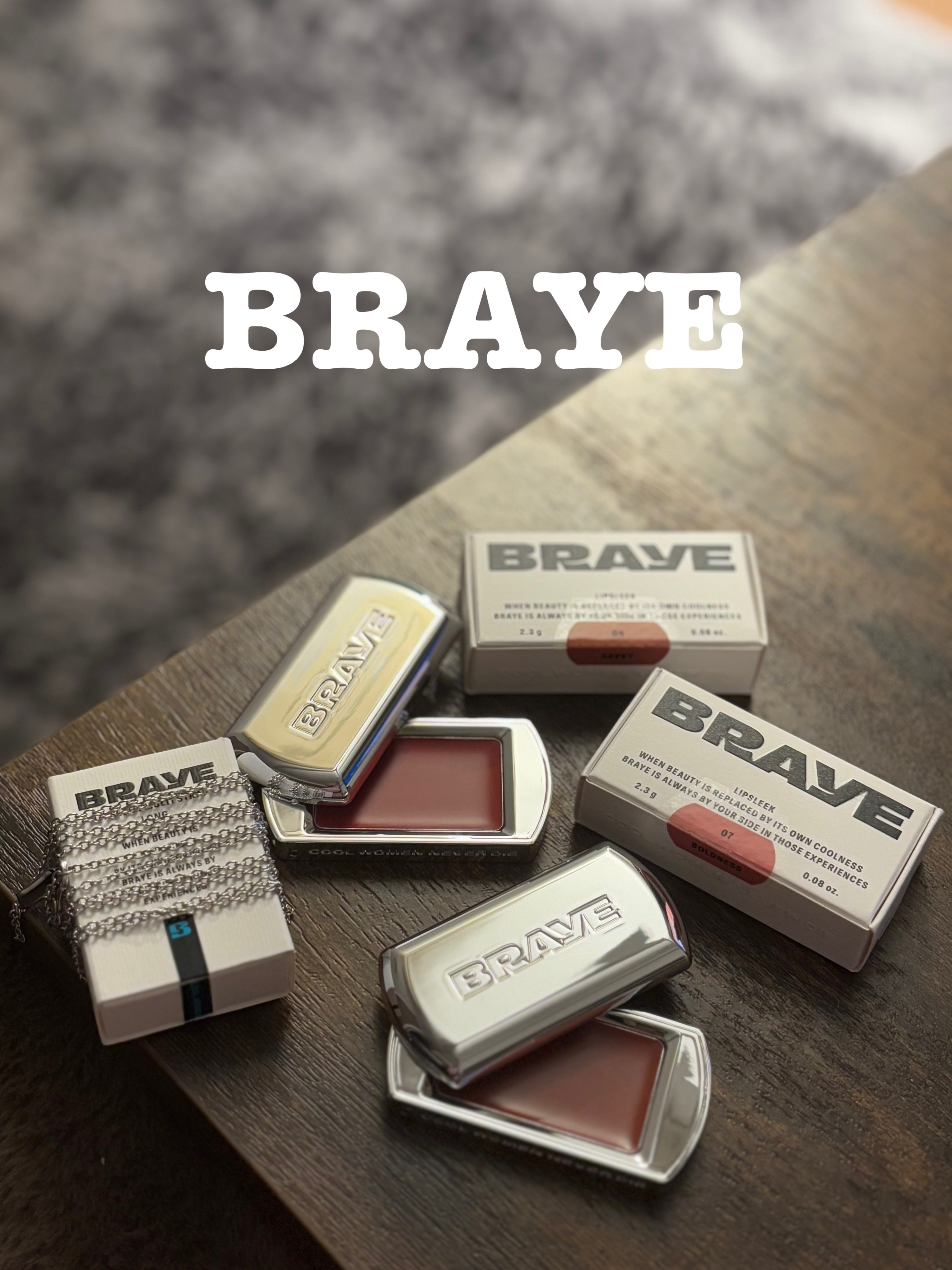 リップスリーク ロングストラップセット/BRAYE/口紅を使ったクチコミ（1枚目）