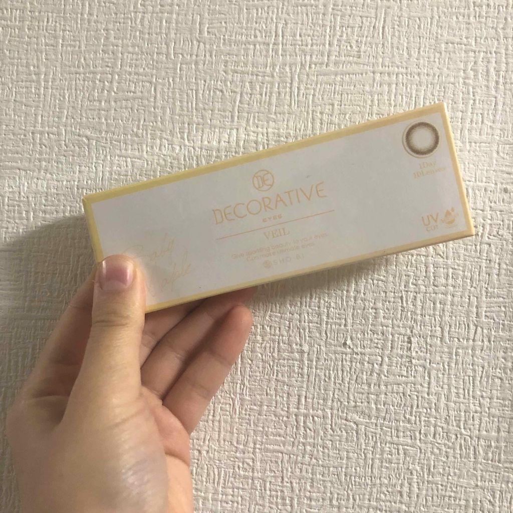 デコラティブアイズ ヴェール Baby Maple/Decorative Eyes/カラーコンタクトレンズを使ったクチコミ（2枚目）