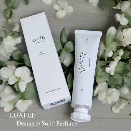 ソリッド パフューム ホワイトアプリコット/LUAFEE/練り香水を使ったクチコミ(1枚目)