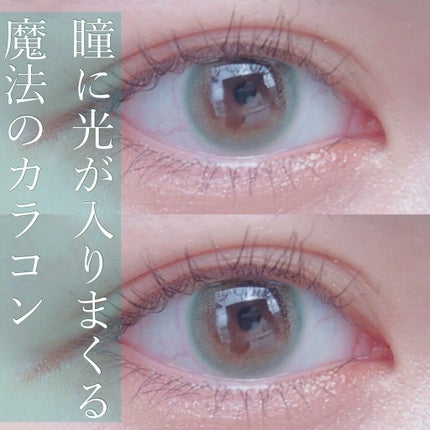 ワンデーリフレアビジューブラウン1/Refrear/ワンデー(1DAY)カラコンを使ったクチコミ(1枚目)