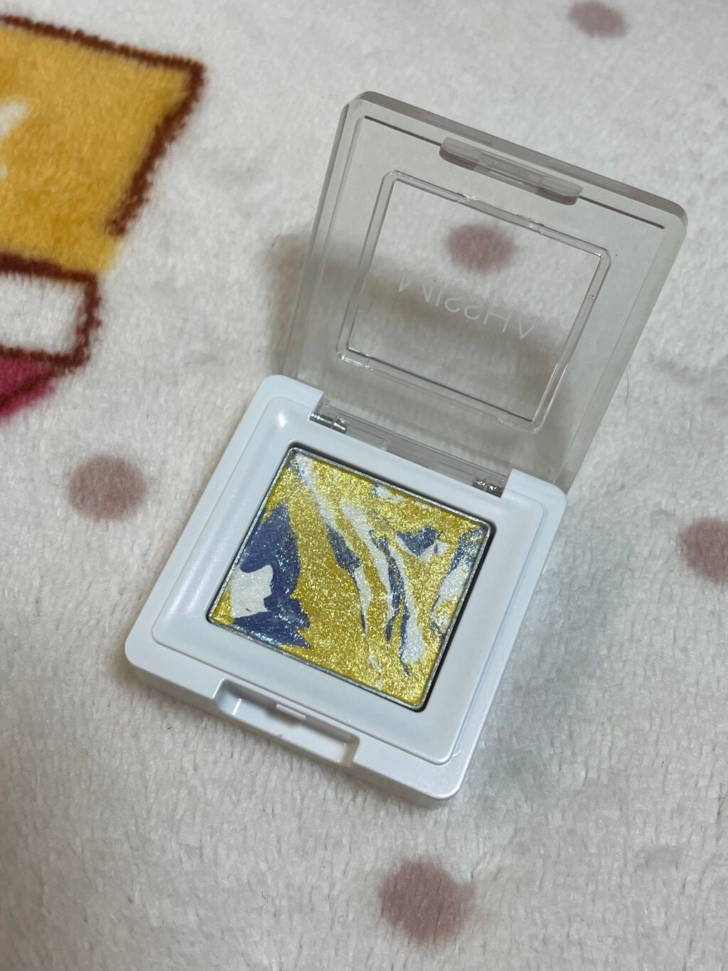 グリッタープリズム シャドウ マーブル/MISSHA/単色アイシャドウを使ったクチコミ(2枚目)