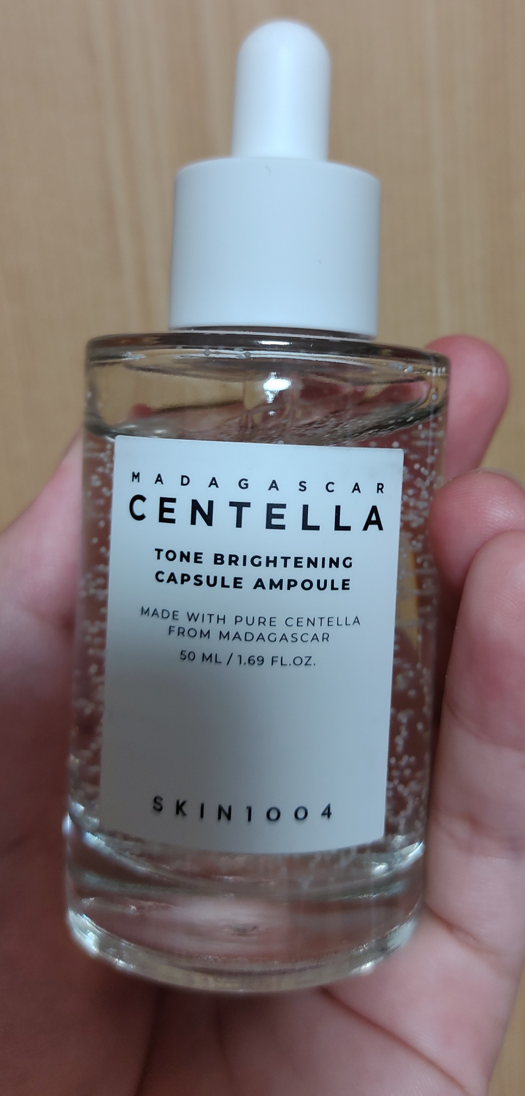 トーンブライトニング カプセルアンプル/SKIN1004/美容液を使ったクチコミ（1枚目）