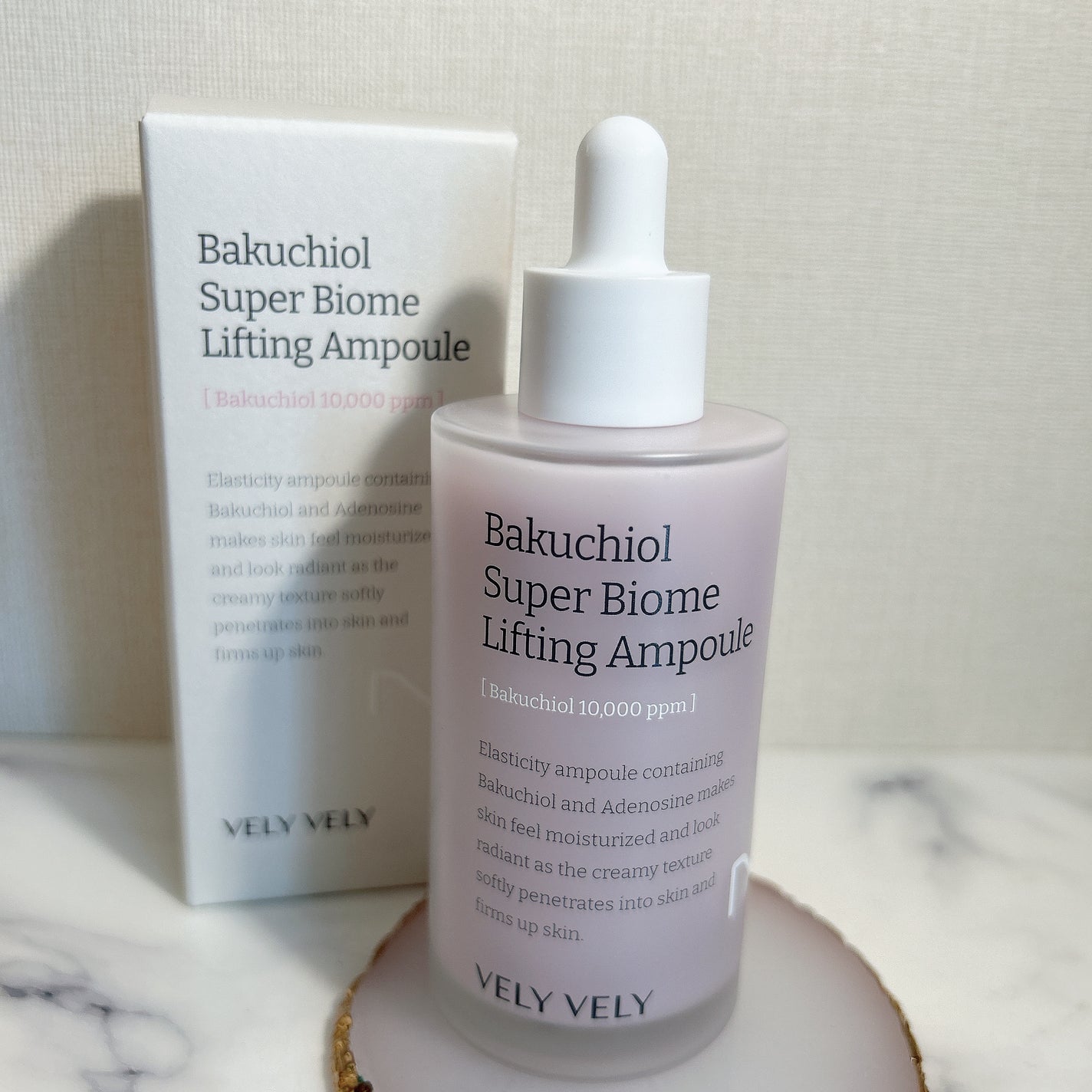 バクチオールスーパーバイオーム リフティングアンプル/VELY VELY/美容液を使ったクチコミ(8枚目)