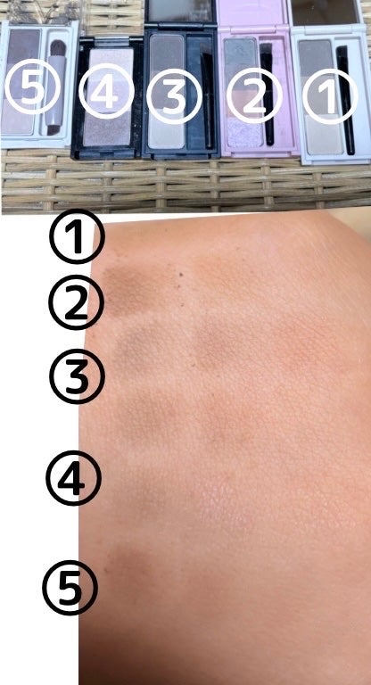 ミックスアイブロウ/キャンメイク/パウダーアイブロウを使ったクチコミ(4枚目)