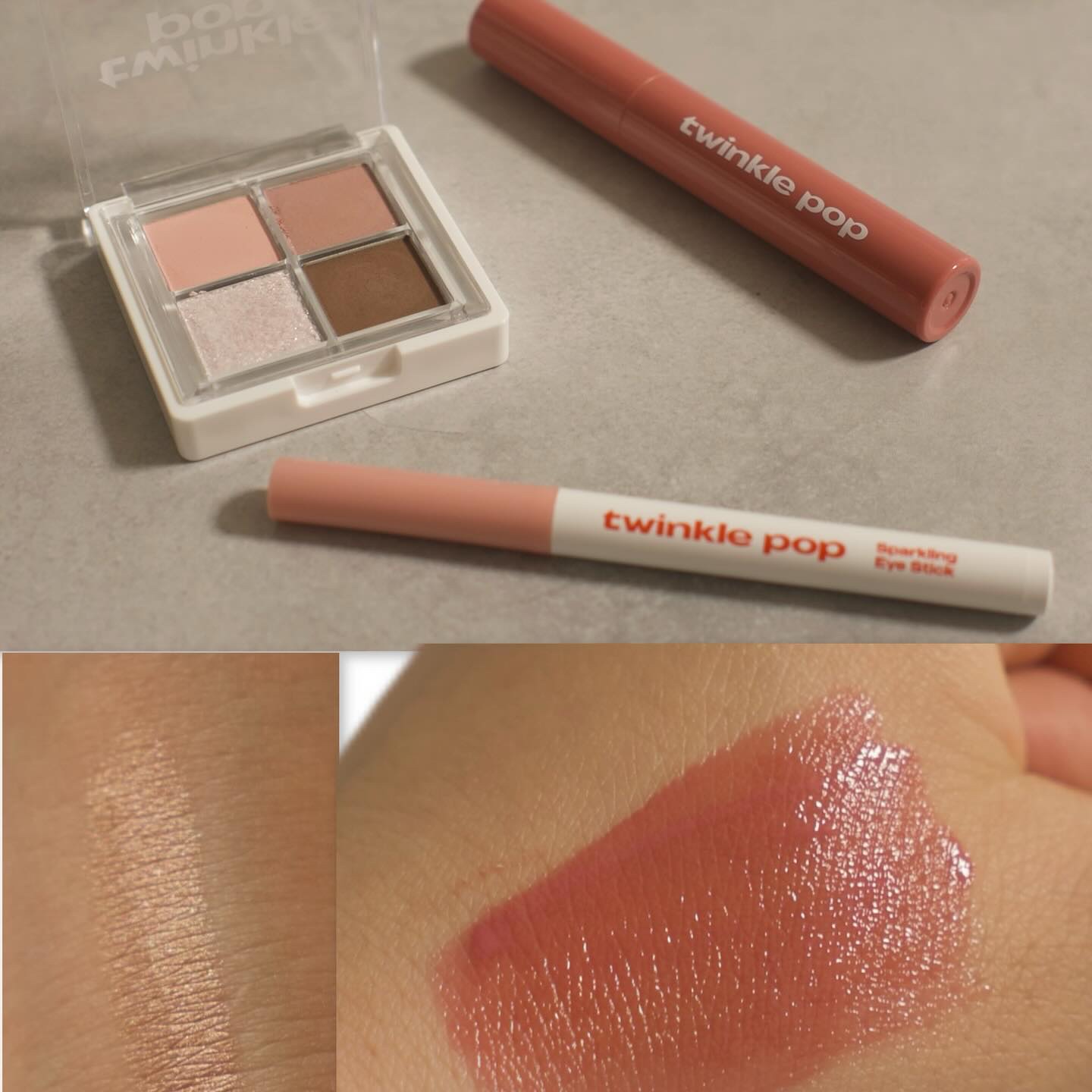 スパークリングアイスティック 02 ROMANTIC ROSE/TWINKLE POP/ペンシルアイライナーを使ったクチコミ（3枚目）