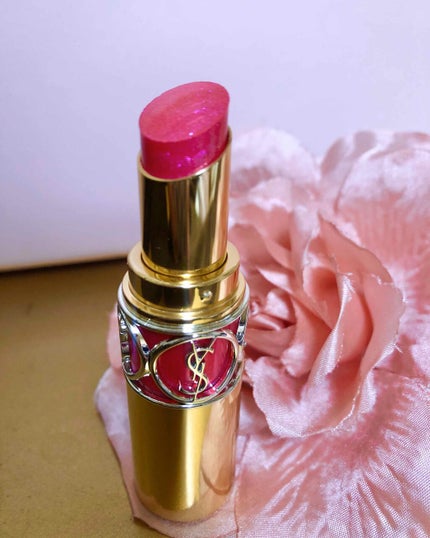 ルージュ ヴォリュプテ シャイン/YVES SAINT LAURENT BEAUTE/口紅を使ったクチコミ(1枚目)