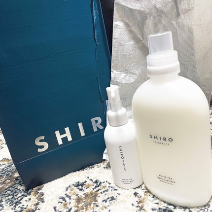 ホワイトティー ファブリックソフナー/SHIRO/柔軟剤を使ったクチコミ(1枚目)