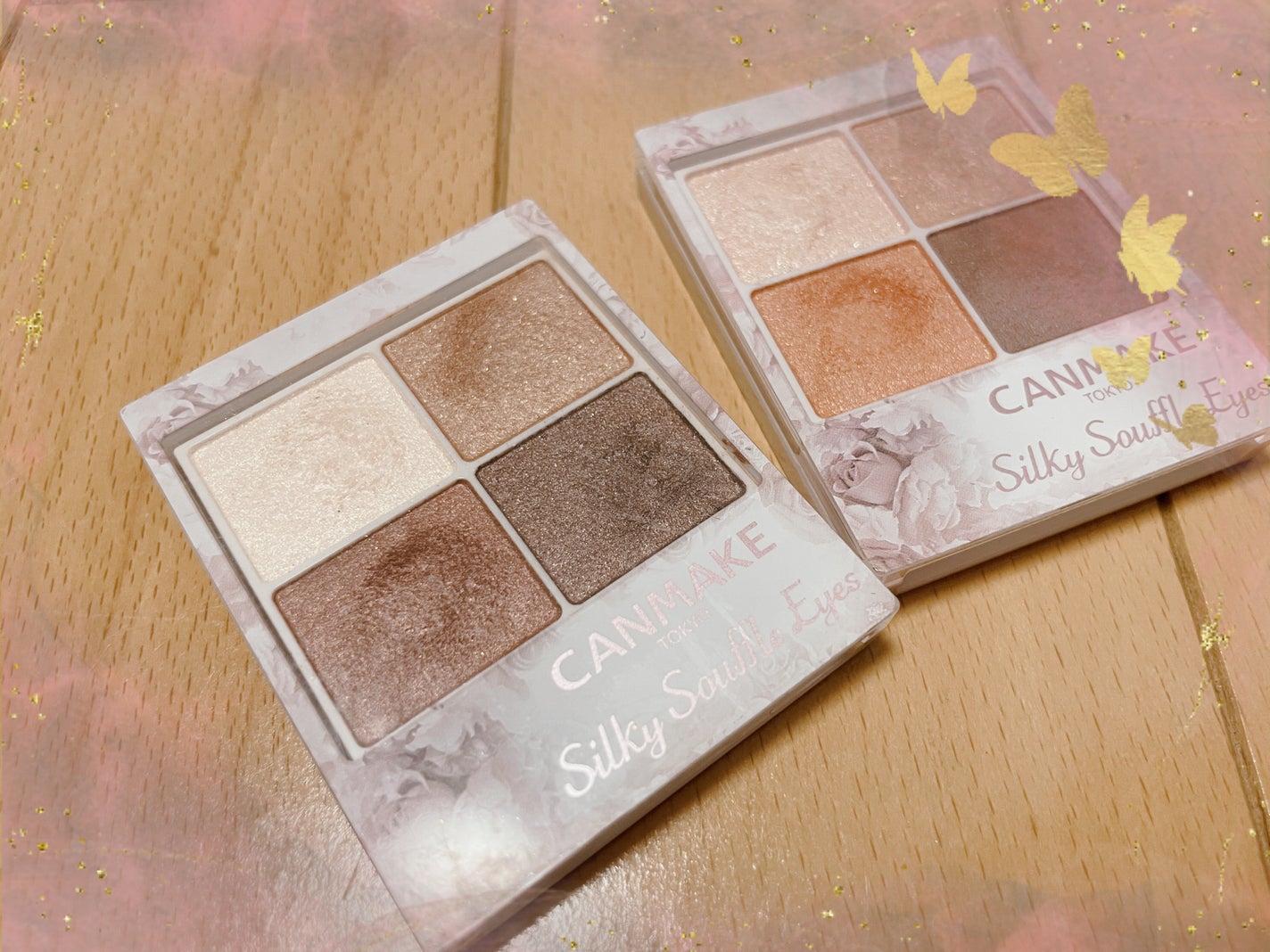 シルキースフレアイズ/キャンメイク/アイシャドウパレットを使ったクチコミ(1枚目)