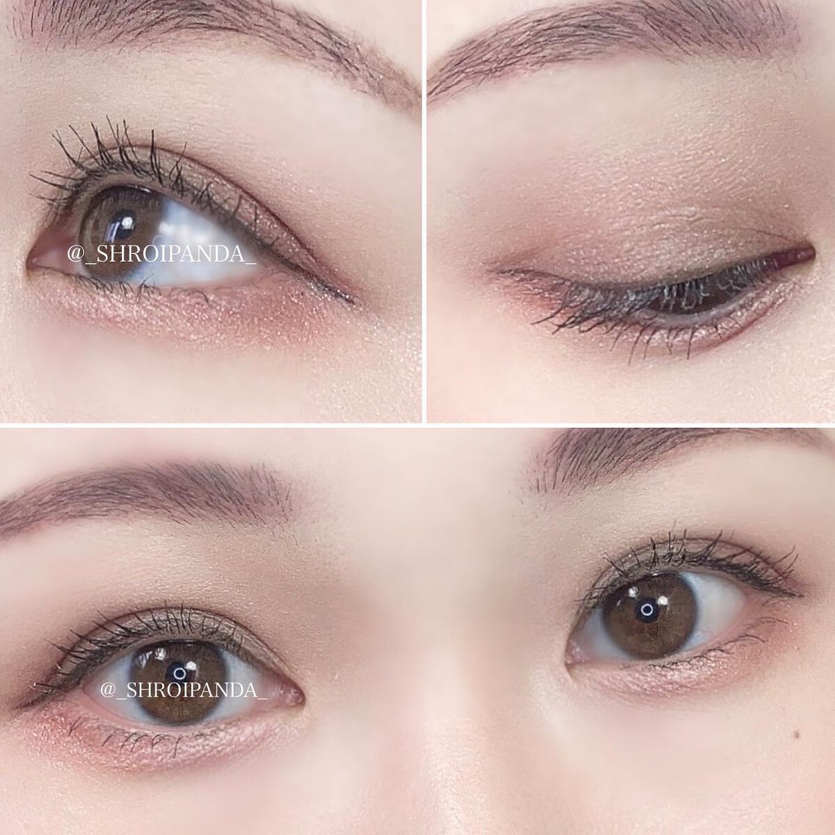 しろいぱんだ on LIPS 「#今日のメイクレッド×グレー花粉で目が腫れぼったいのでシャキッ..」(3枚目)