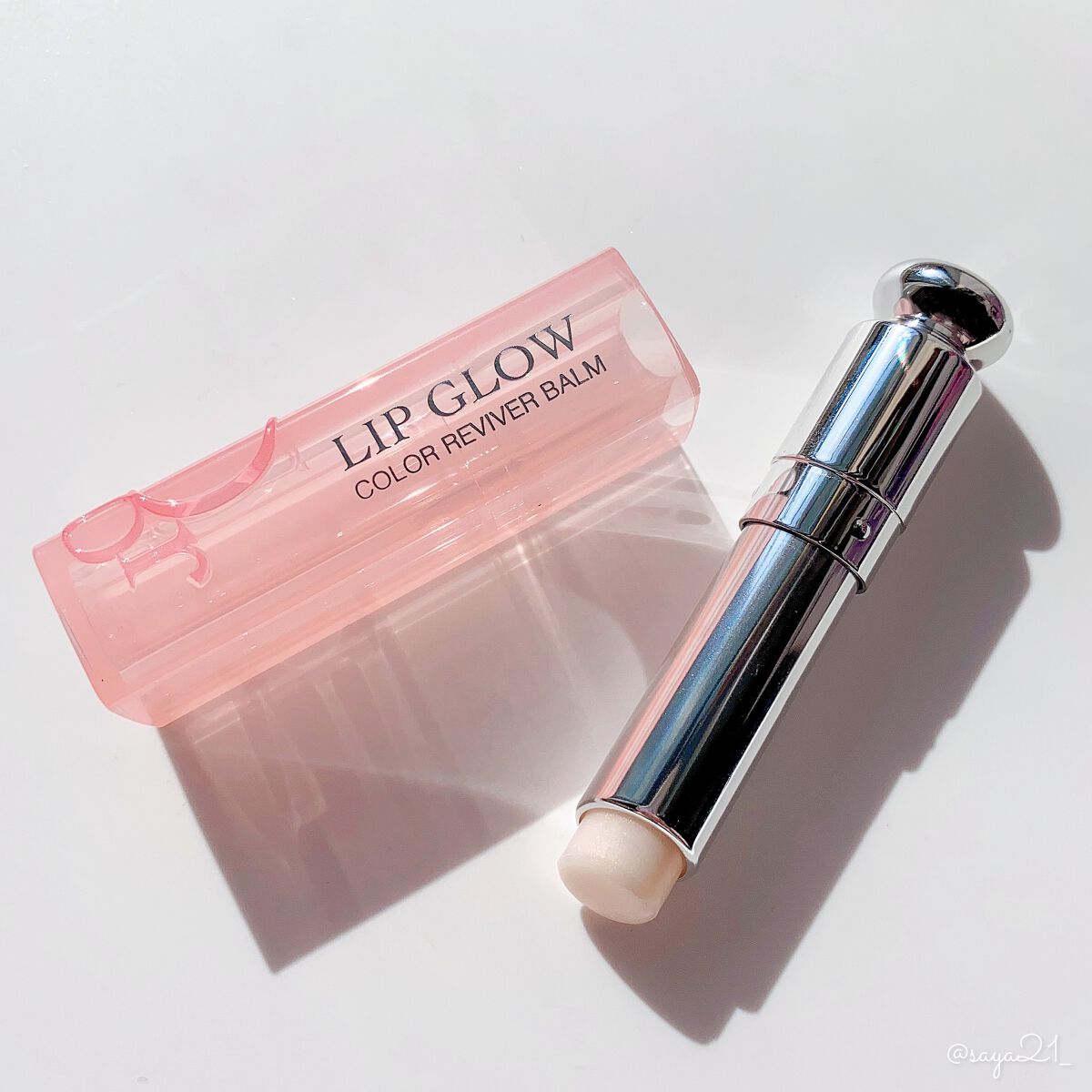 ディオール アディクト リップ グロウ 036 パーリー/Dior/リップバームを使ったクチコミ（2枚目）