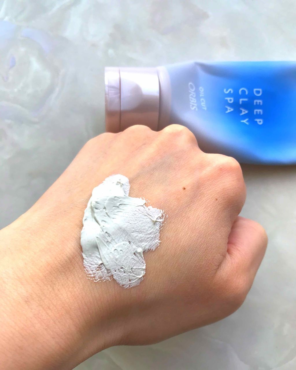 ディープクレイスパ −贅沢な海のパック−/オルビス/洗い流すパック・マスクを使ったクチコミ(2枚目)