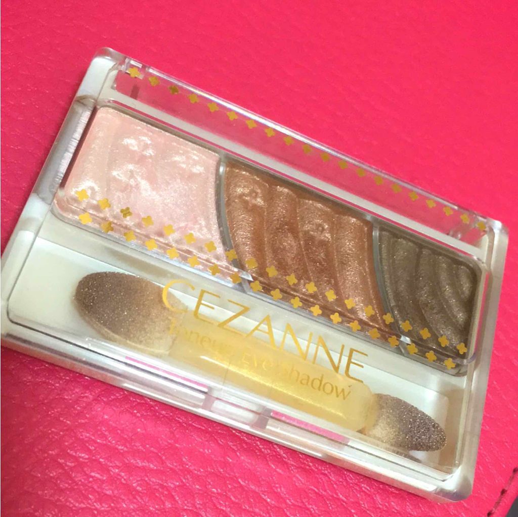 トーンアップアイシャドウ/CEZANNE/アイシャドウパレットを使ったクチコミ(2枚目)
