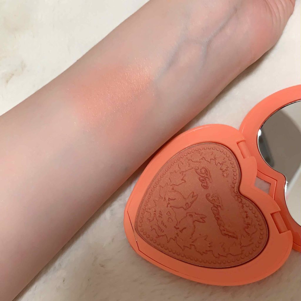 ラブ フラッシュ ロングラスティング 16H ブラッシュ/Too Faced/パウダーチークを使ったクチコミ（1枚目）