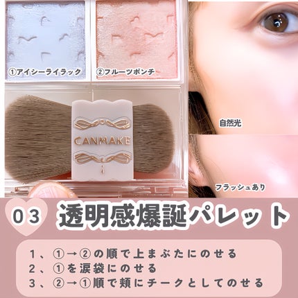 マイトーンクチュール/キャンメイク/メイクアップキットを使ったクチコミ(6枚目)