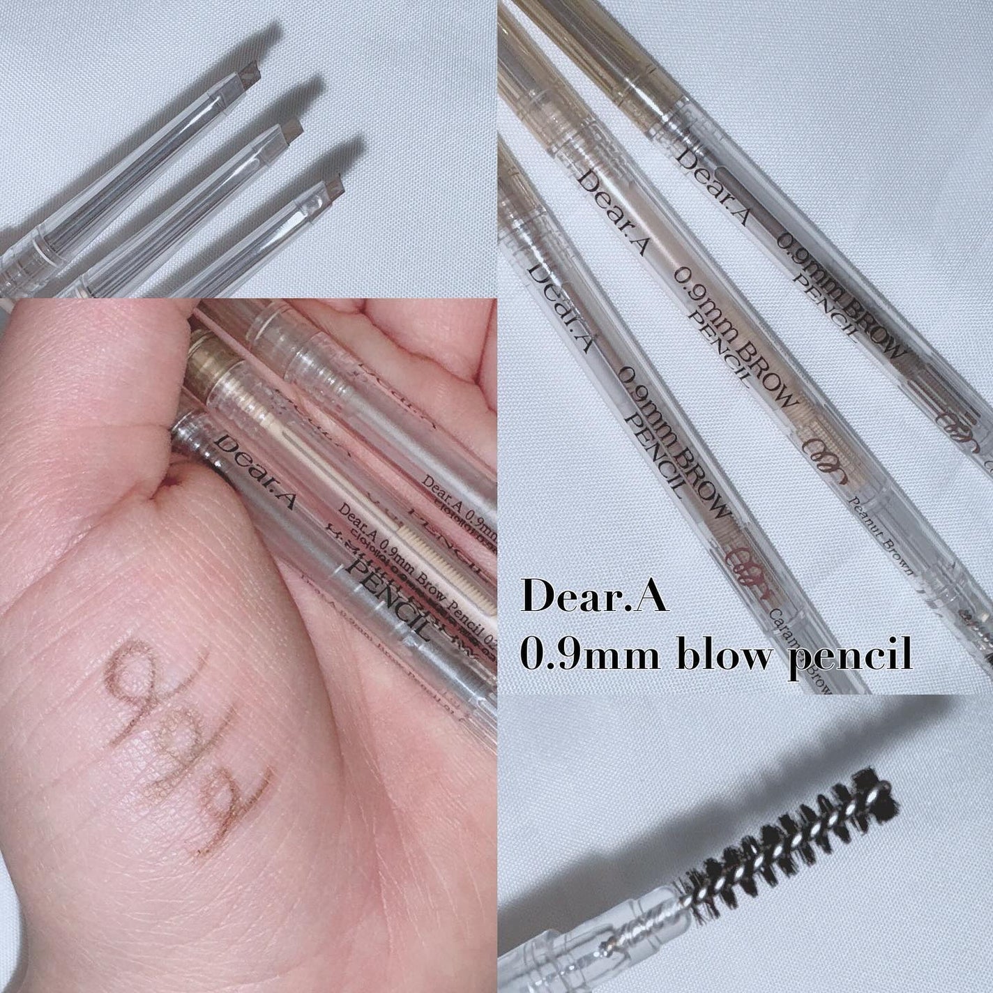 0.9mmブロウペンシル/Dear.A/アイブロウペンシルを使ったクチコミ(1枚目)