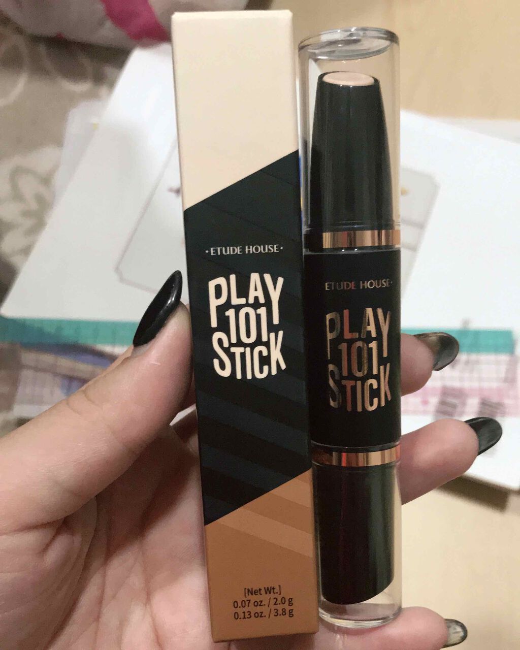 プレイ101スティックデュオ/ETUDE/その他ファンデーションを使ったクチコミ(1枚目)