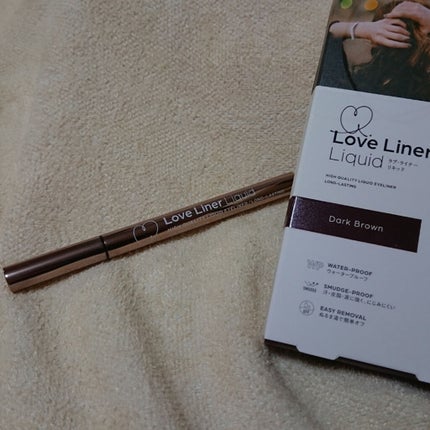 ラブ・ライナー リキッドアイライナーR3/ラブ・ライナー/リキッドアイライナーを使ったクチコミ(1枚目)