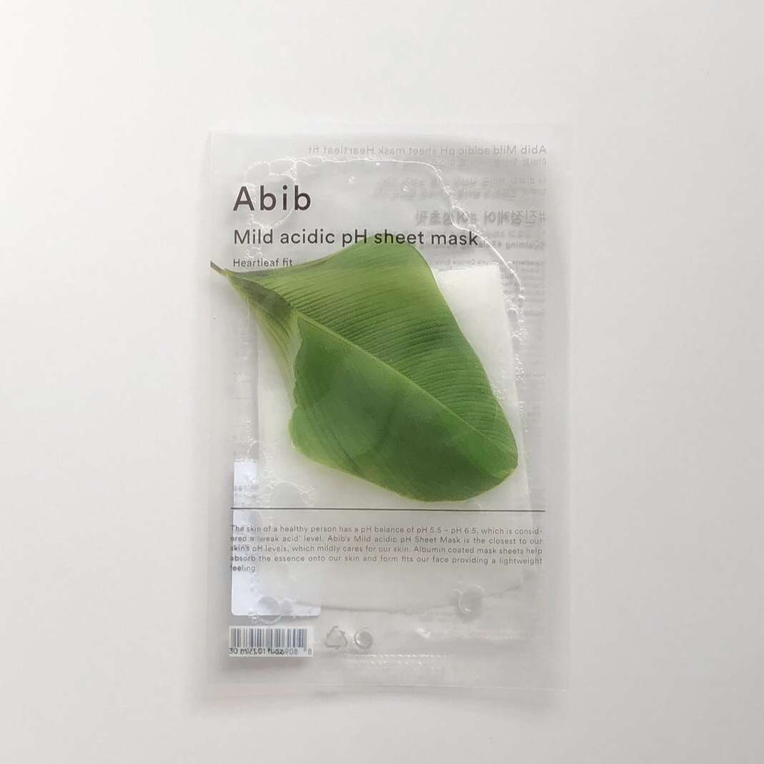 弱酸性pHシートマスク ドクダミフィット/Abib /シートマスク・パックを使ったクチコミ（1枚目）