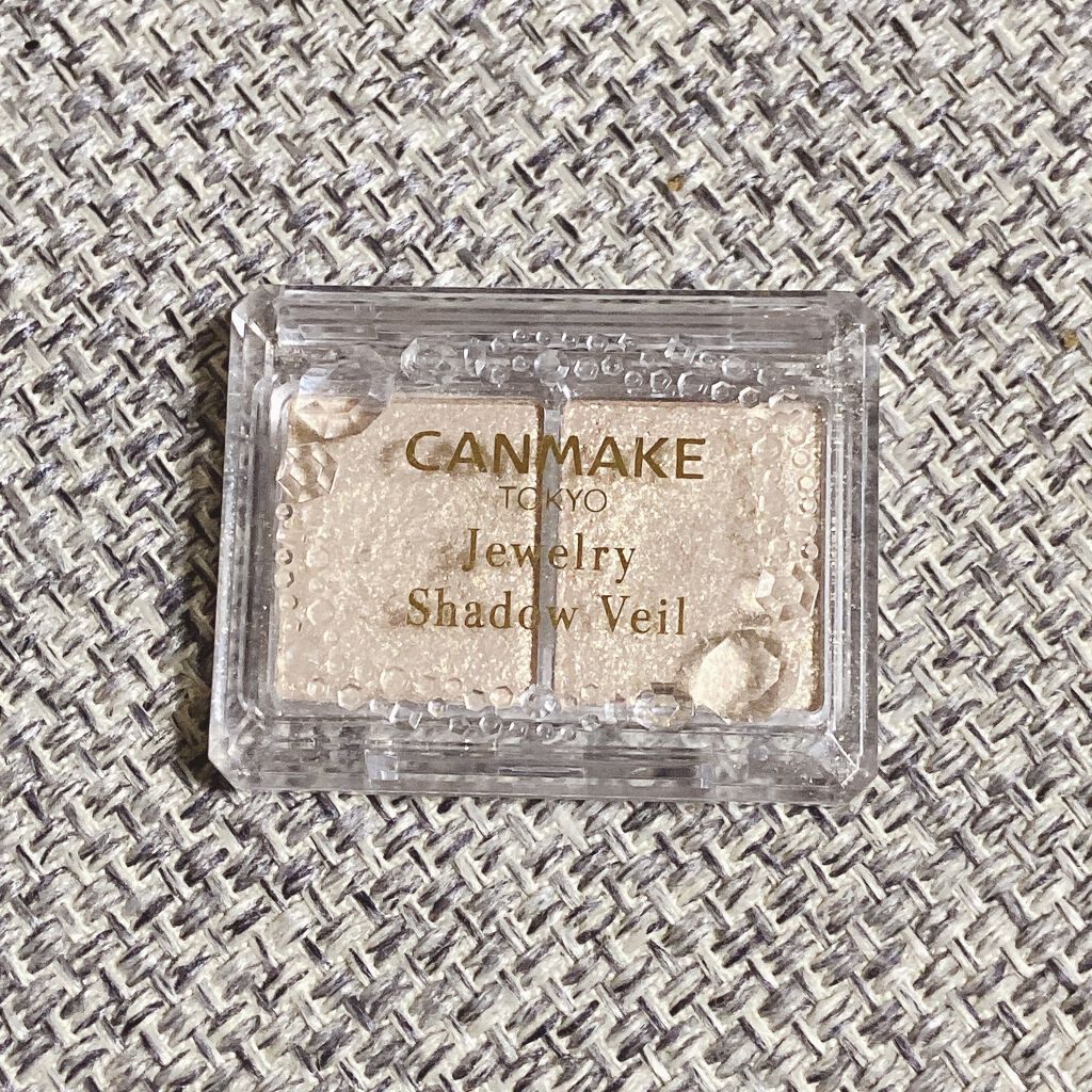 ジュエリーシャドウベール 02 ロマンティックゴールド/キャンメイク/アイシャドウパレットを使ったクチコミ（1枚目）