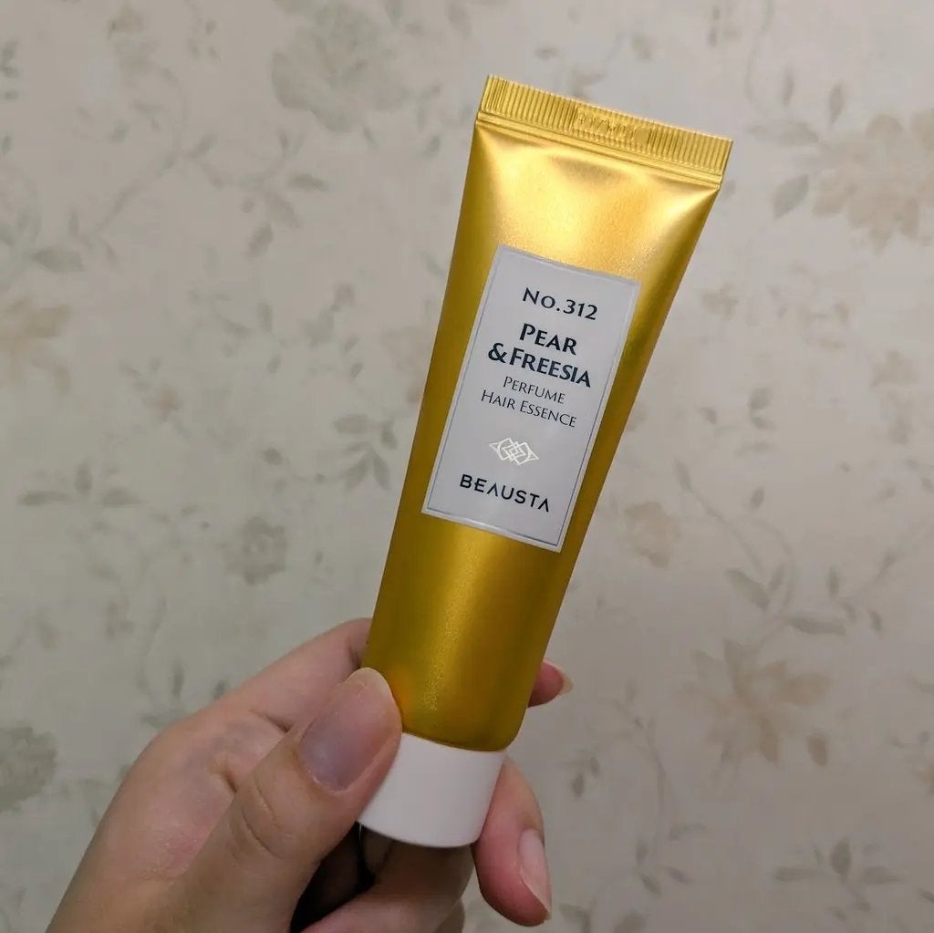 パフュームヘアエッセンス ペアー&フリージア/BEAUSTA/ヘアワックス・クリームを使ったクチコミ(1枚目)