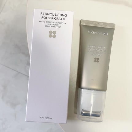 レチノールリフティングローラークリーム/SKIN&LAB/フェイスクリームを使ったクチコミ(2枚目)