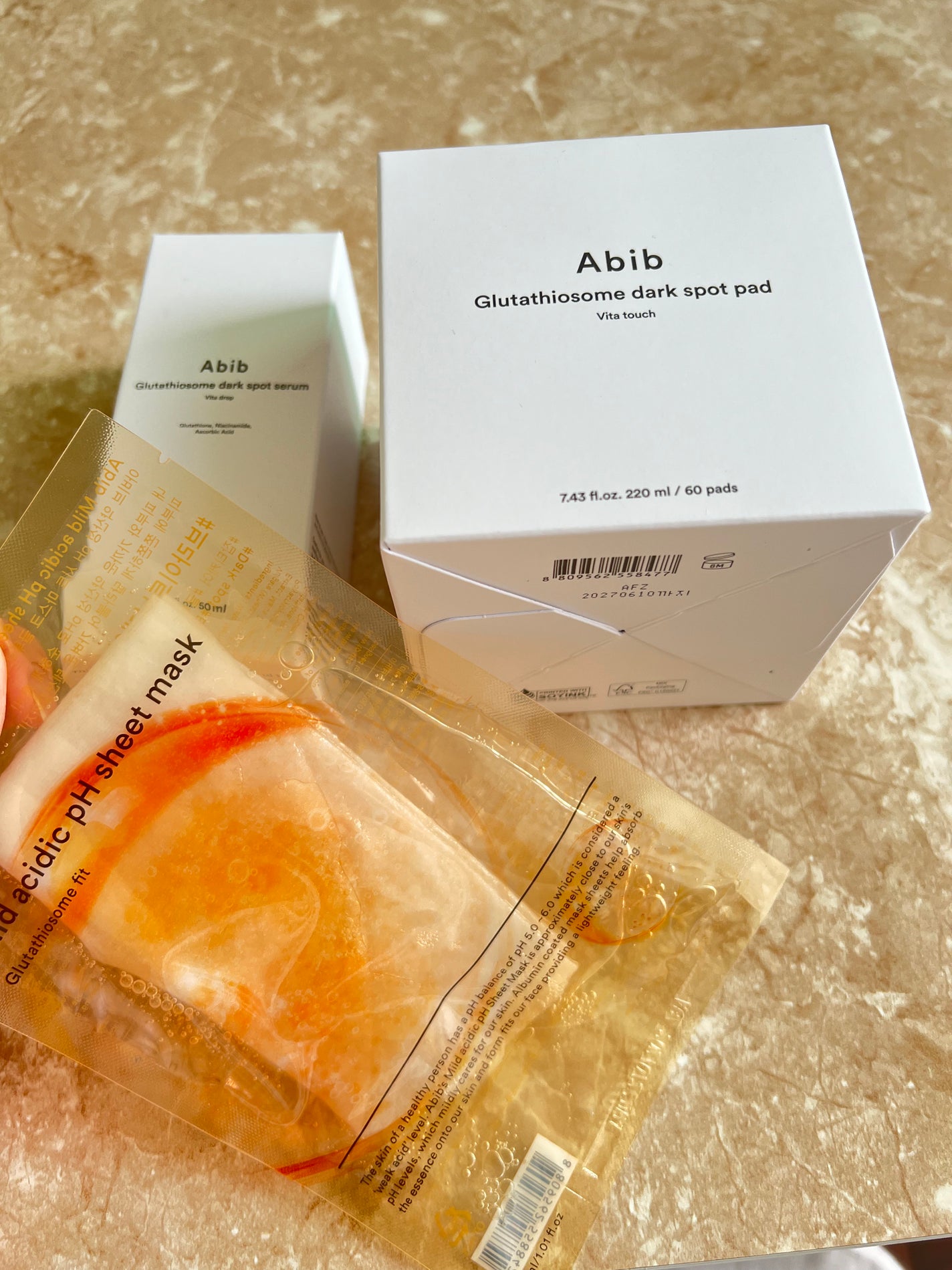 アビブ グルタチオンソームダークスポットセラムビタドロップ/Abib /美容液を使ったクチコミ(4枚目)