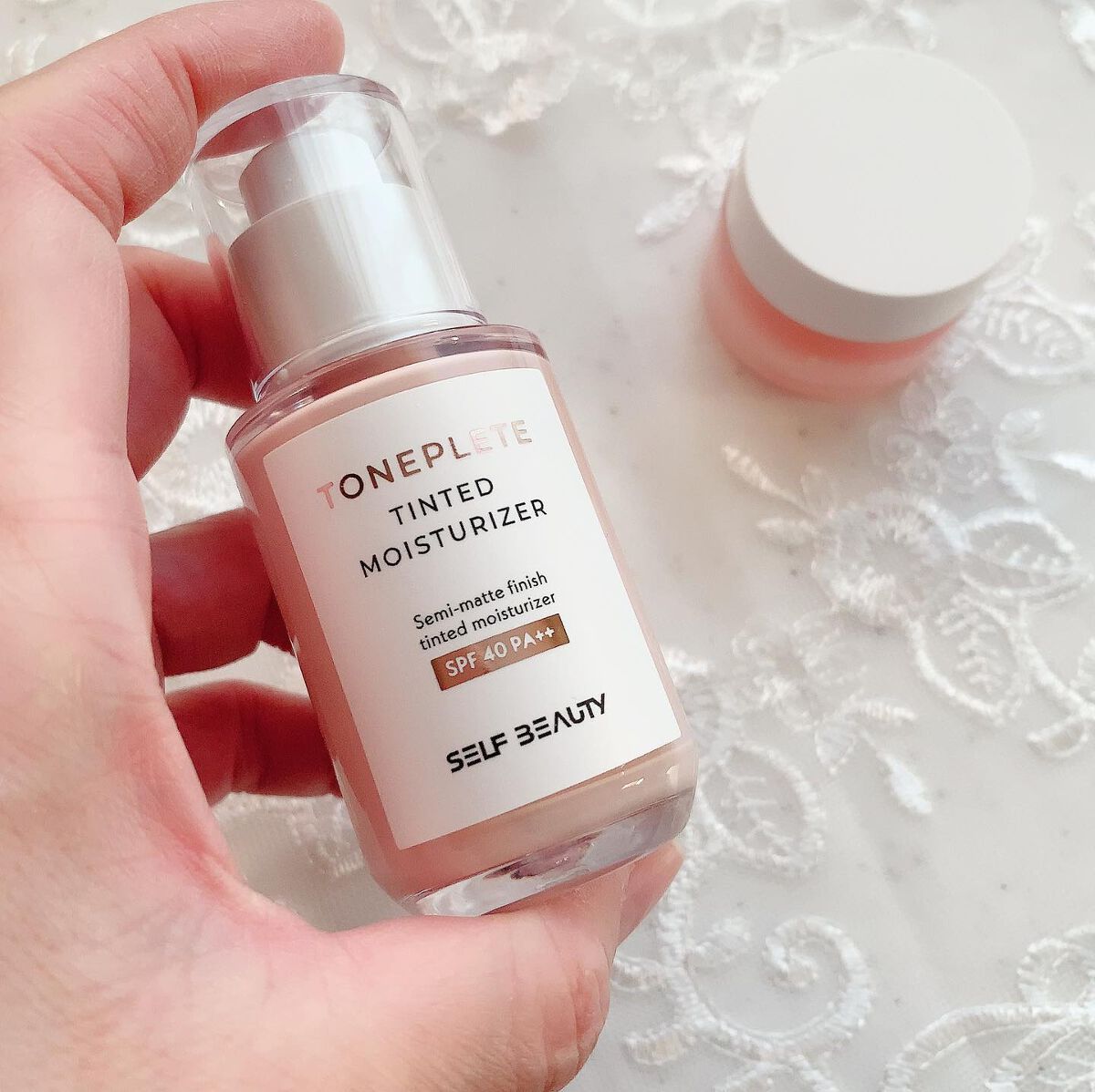 トーンアップUV下地/SELF BEAUTY/化粧下地を使ったクチコミ（1枚目）