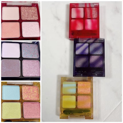 ビーチバカンスグリッターパレット/KATE/アイシャドウパレットを使ったクチコミ(6枚目)