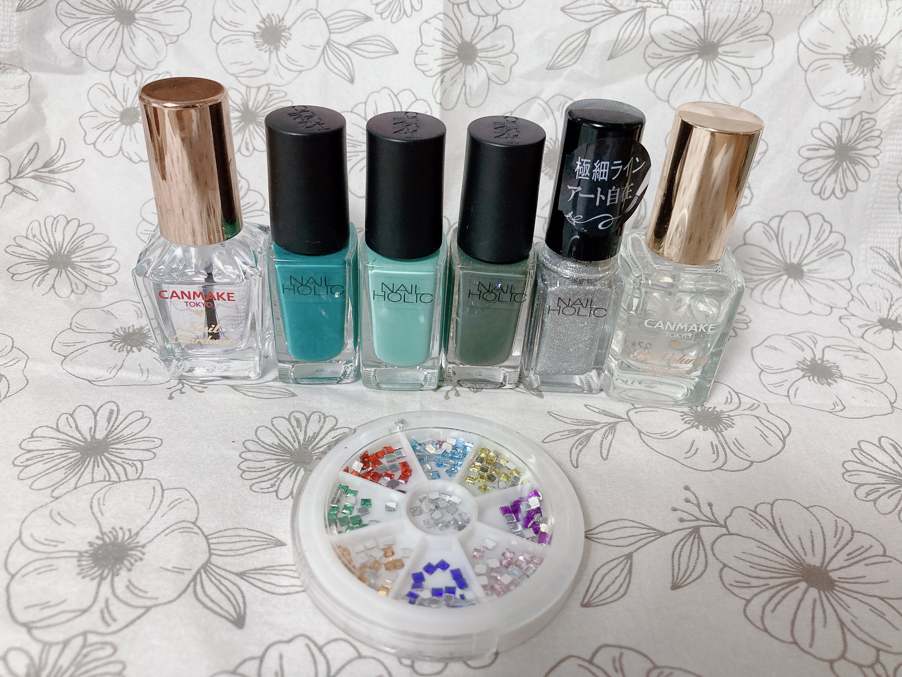 ネイルストーン/DAISO/ネイルチップ・パーツを使ったクチコミ（2枚目）