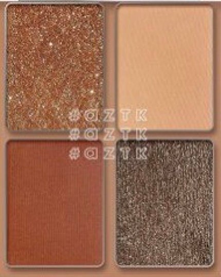 4色アイシャドウパレット/aZTK/アイシャドウパレットを使ったクチコミ(2枚目)