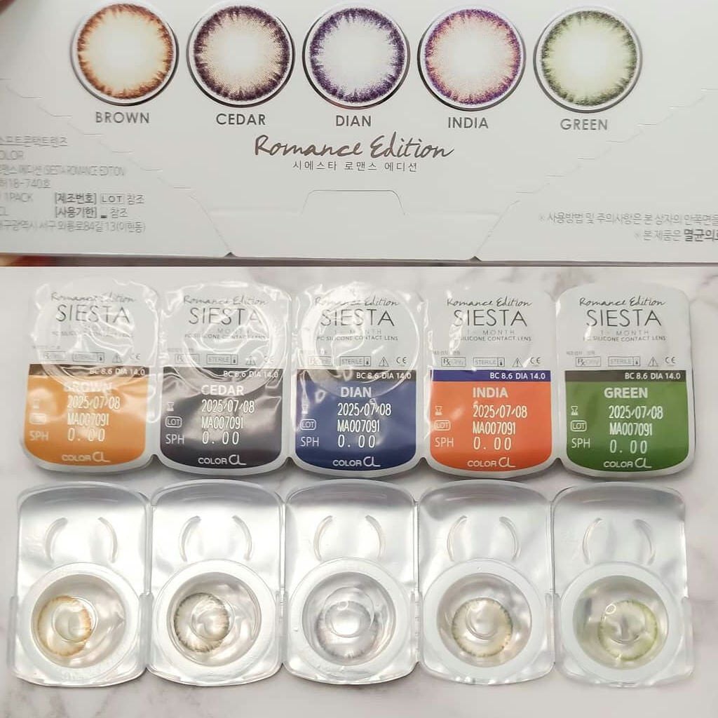 シエスタ Siesta/THEPIEL/カラーコンタクトレンズを使ったクチコミ(1枚目)