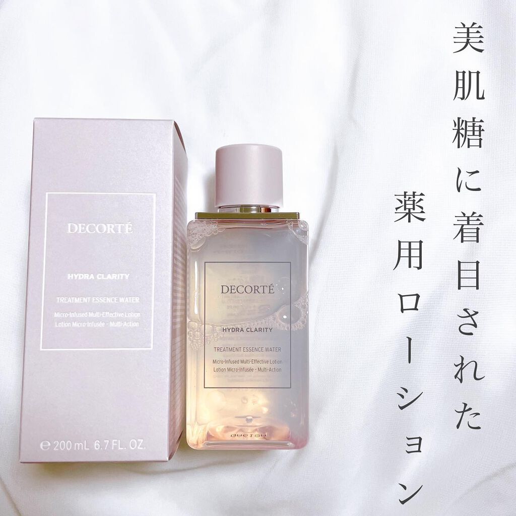 イドラクラリティ 薬用 トリートメント エッセンス ウォーター/DECORTÉ/化粧水を使ったクチコミ(2枚目)