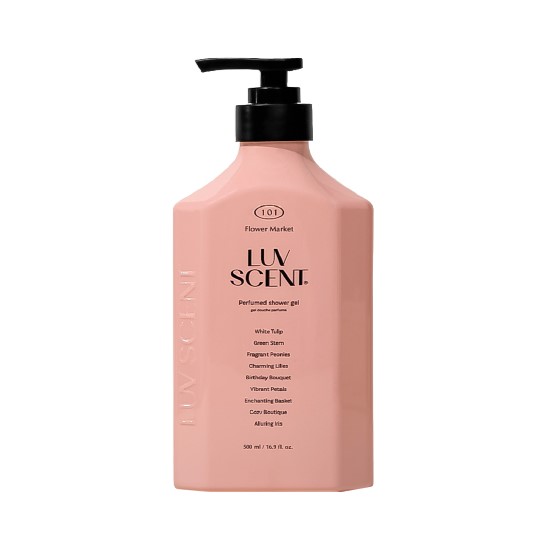 ボディウォッシュ フラワーマーケット ホワイトチューリップ / LUV SCENT