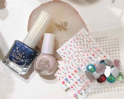 ウィンマックス ネイルスパークス/DAISO/マニキュアを使ったクチコミ(4枚目)