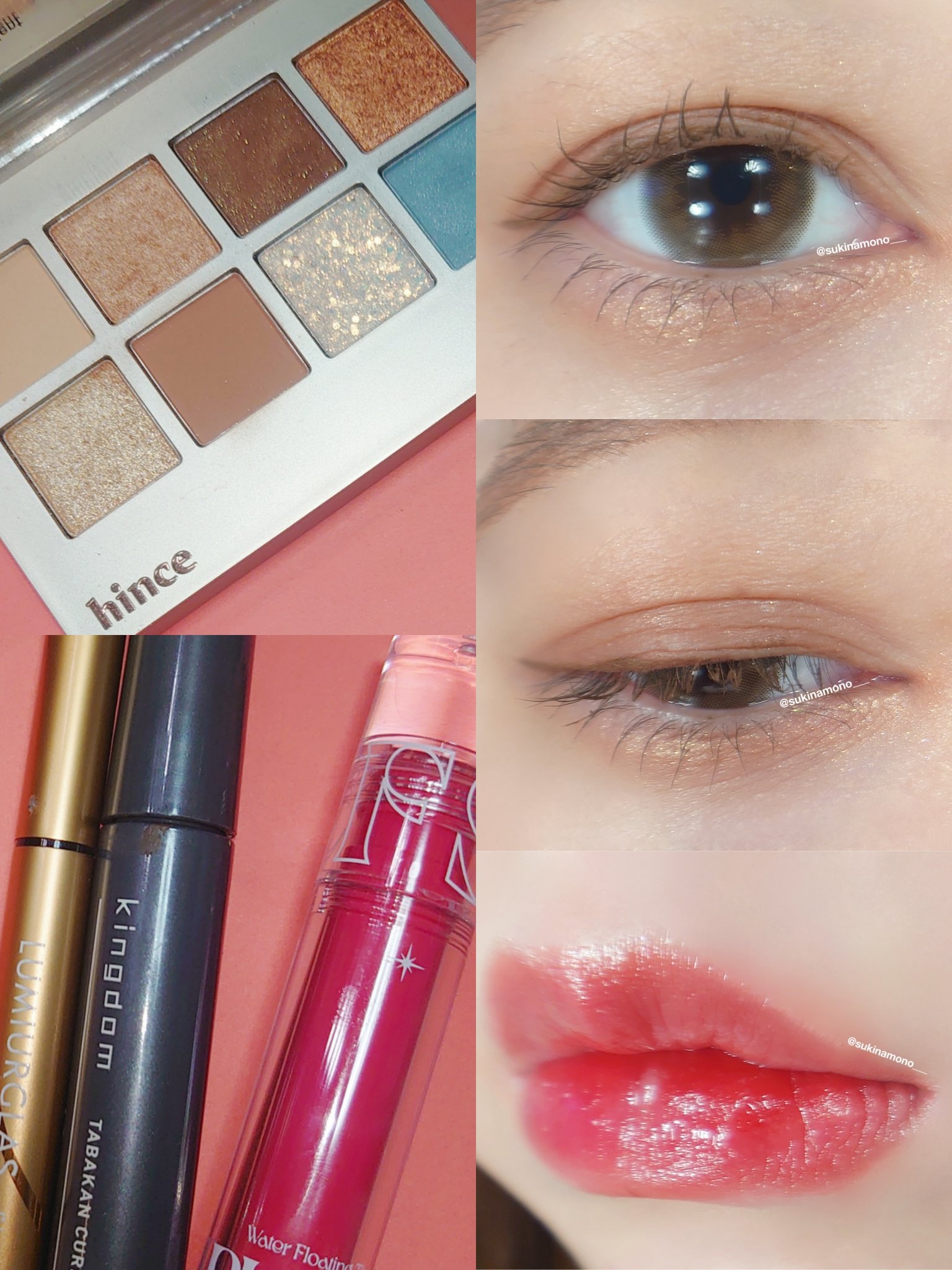 ニューデップスアイシャドウパレット/hince/アイシャドウパレットを使ったクチコミ（2枚目）