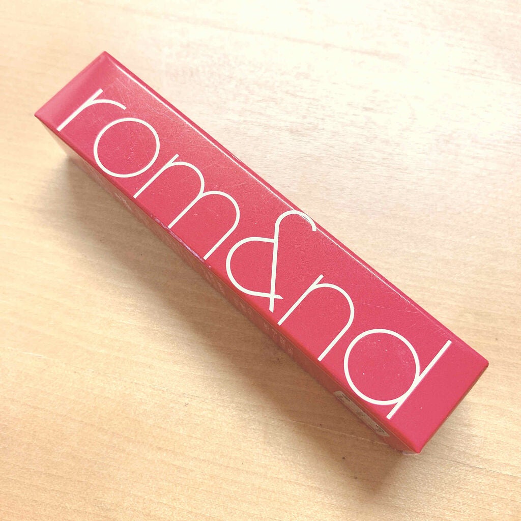 ジューシーラスティングティント/rom&nd/リップティントを使ったクチコミ(1枚目)