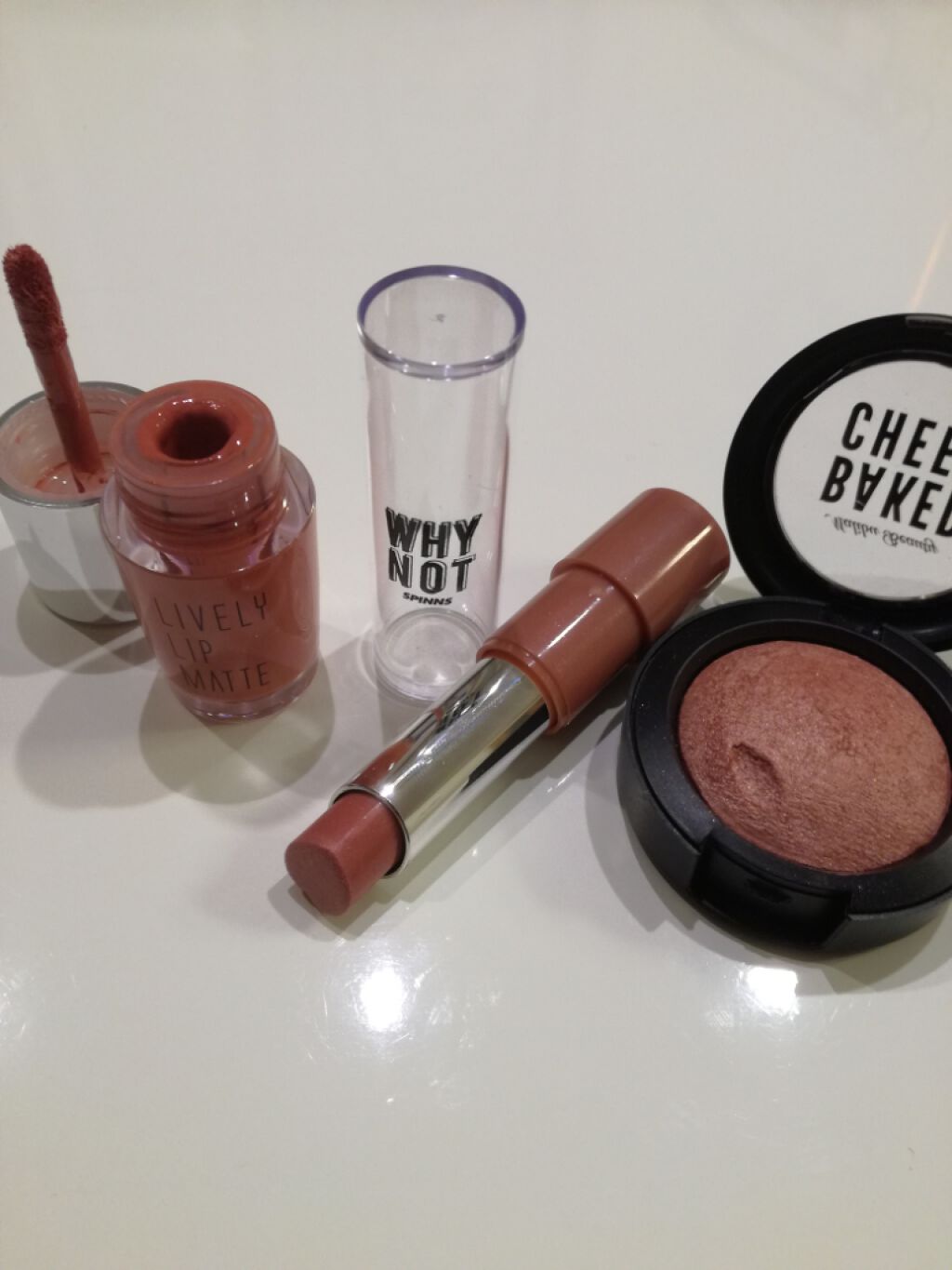 ベイクドチーク/マリブビューティー/パウダーチークを使ったクチコミ(2枚目)